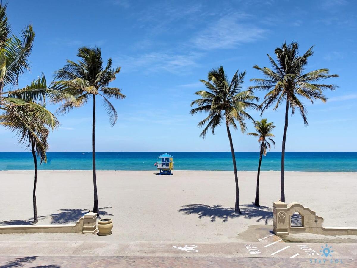 Free Parking, Bay View, Pool, Step To Beach 할리우드 외부 사진