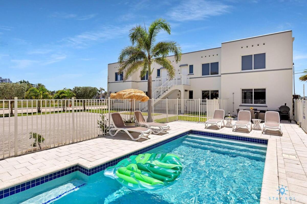 Free Parking, Bay View, Pool, Step To Beach 할리우드 외부 사진