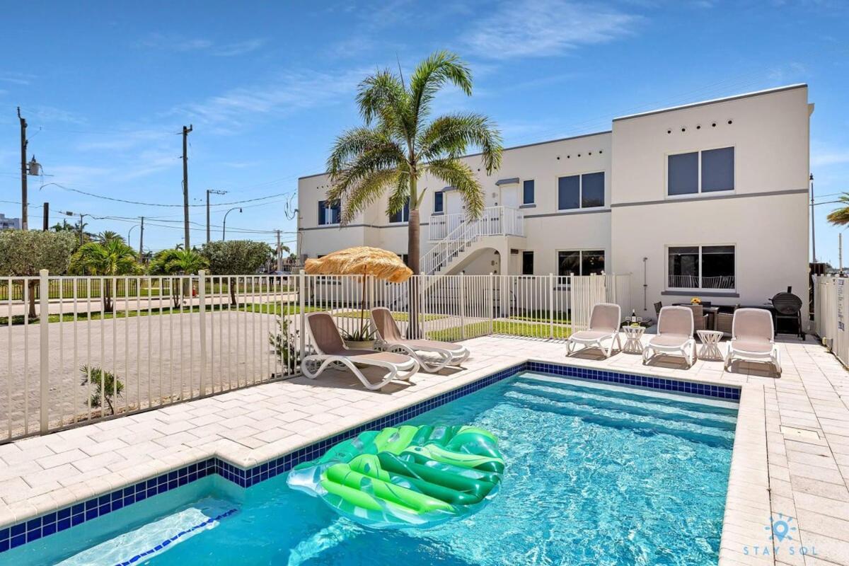 Free Parking, Bay View, Pool, Step To Beach 할리우드 외부 사진